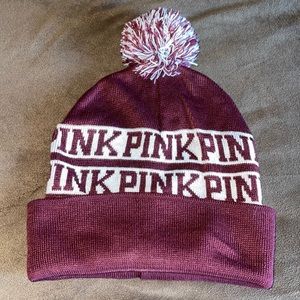 PINK Winter beanie